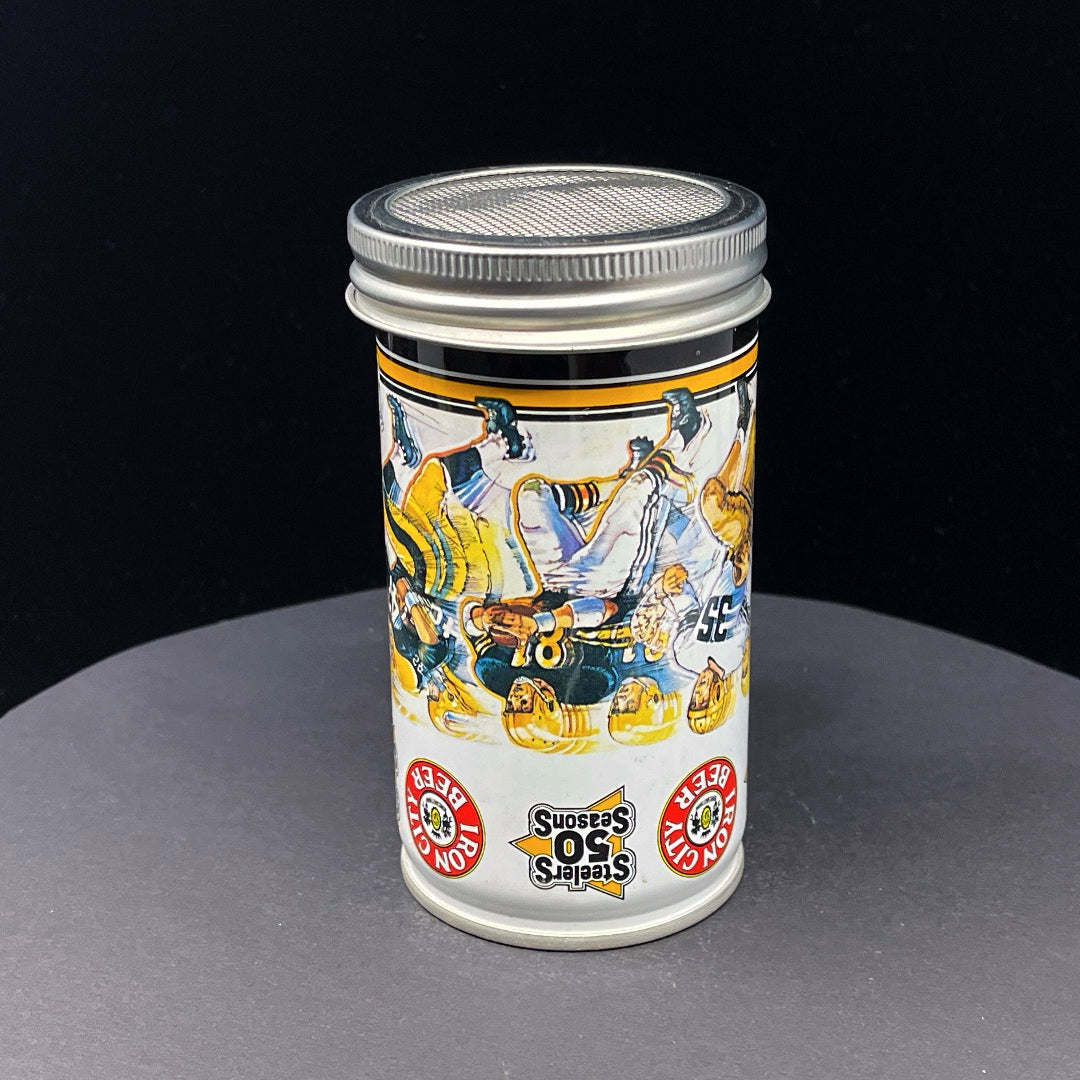 Lo Fi Beer Can Microphone - Pittsburgh Steelers 50 Years
