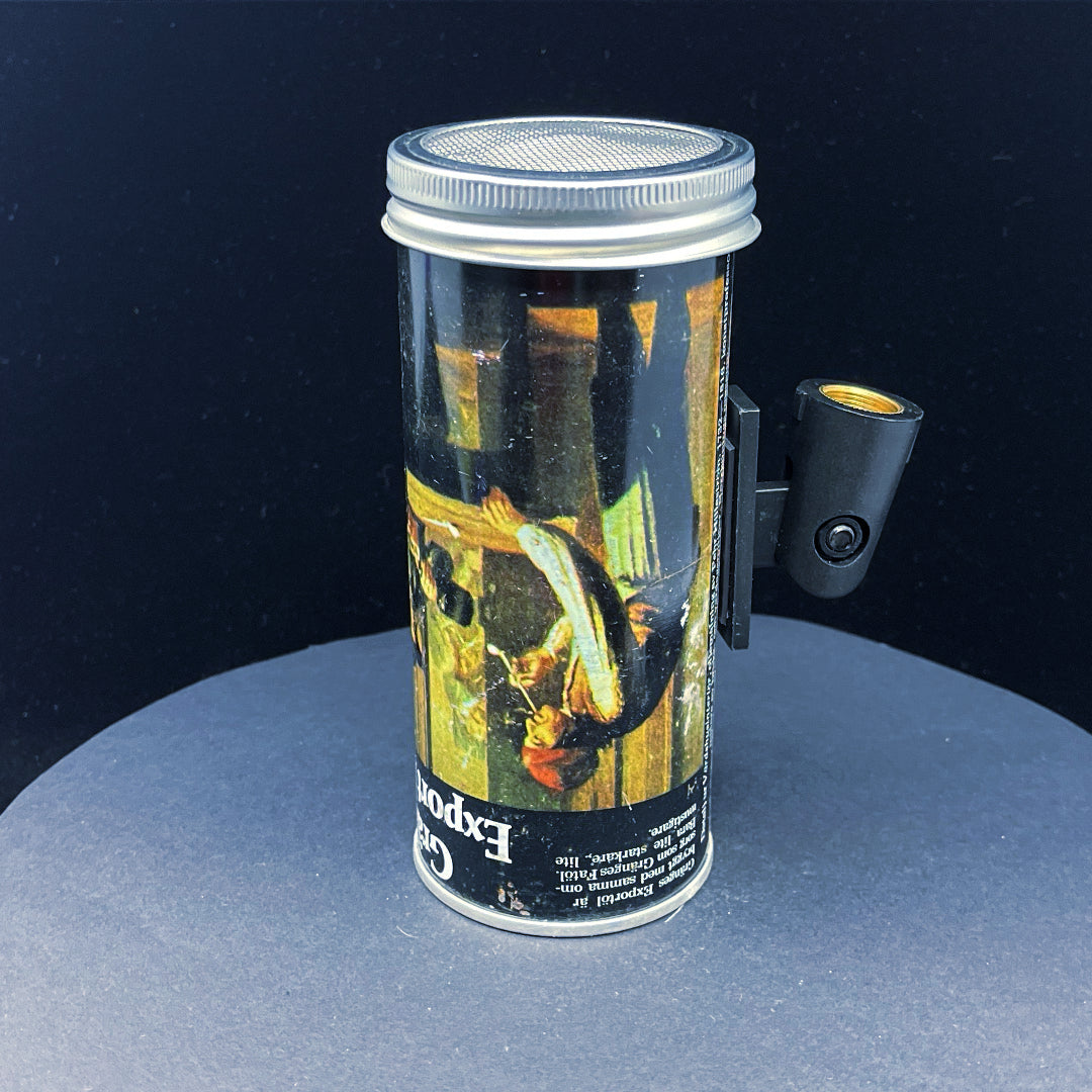 Lo Fi Beer Can Microphone - Sweden Gränges Basement Pub