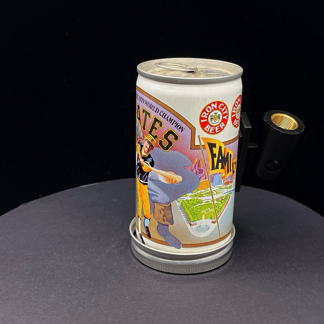 Lo Fi Beer Can Microphone - Champion 1979 Pittsburgh Pirates