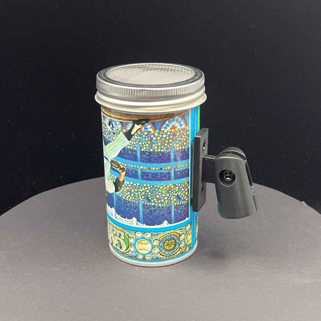 Lo Fi Beer Can Microphone - Whitey Ford NY Yankees