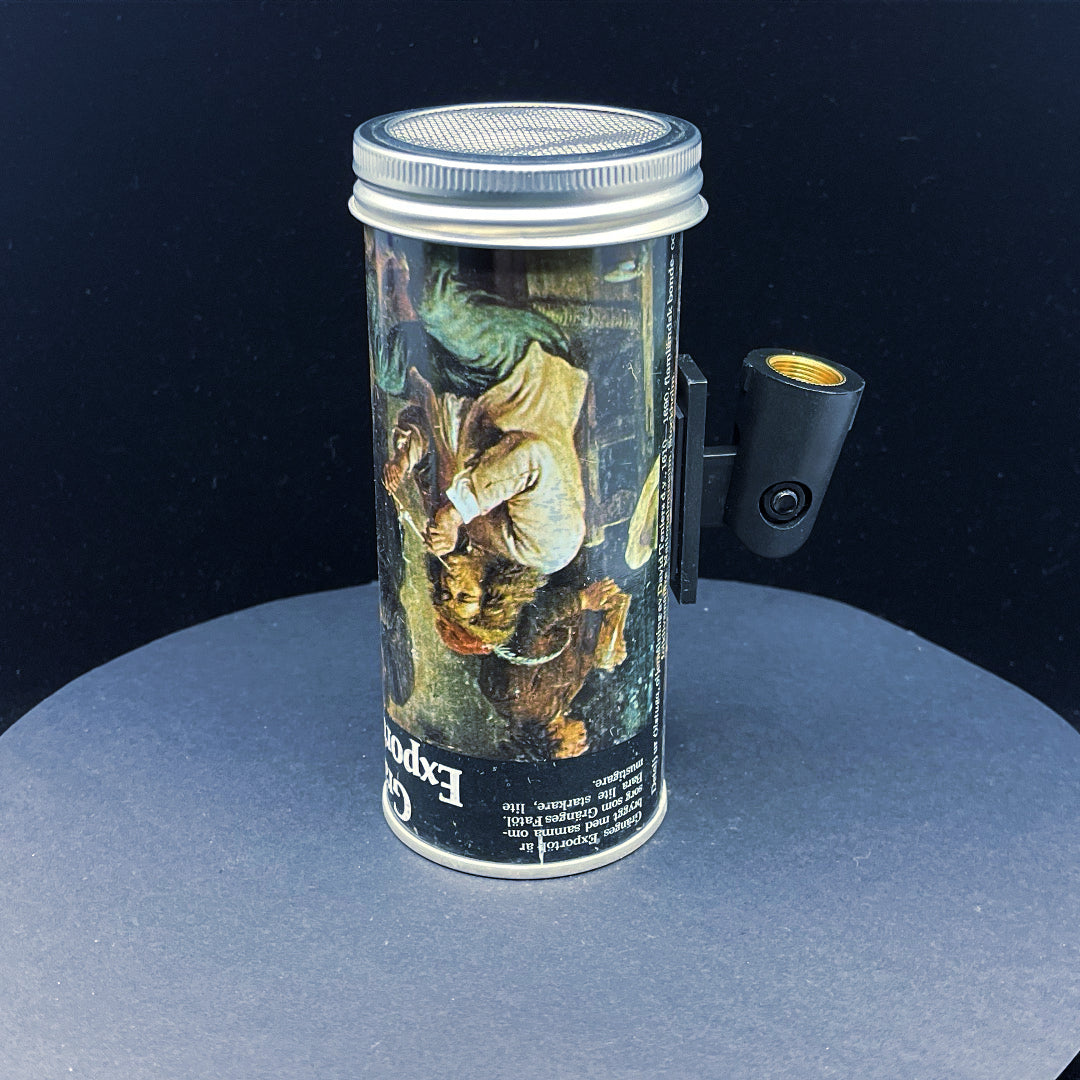 Lo Fi Beer Can Microphone - Sweden Gränges Smoking