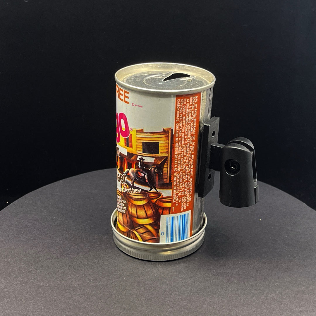 Lo Fi Soda Can Microphone - Faygo Root Beer Cowboy