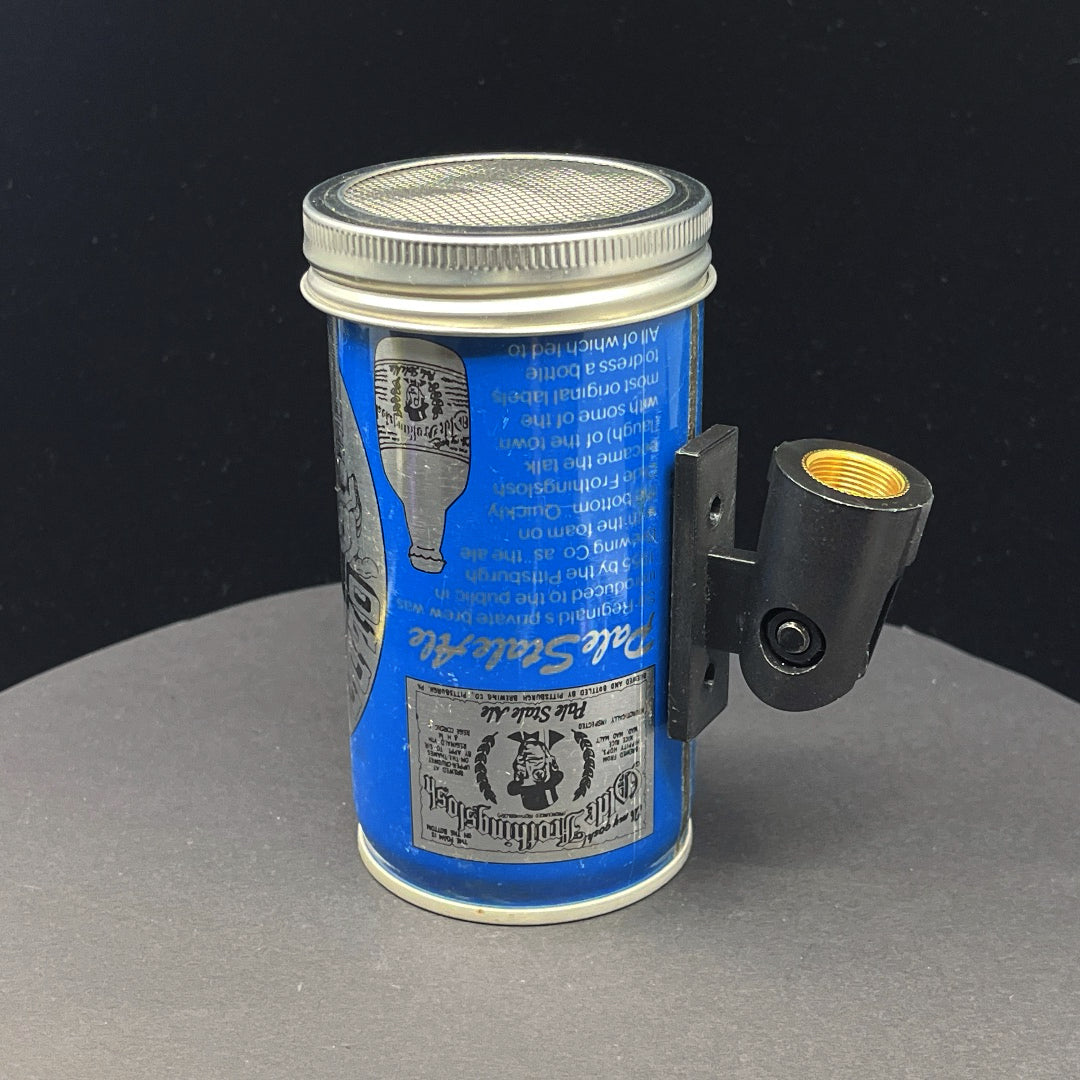 Lo Fi Beer Can Microphone - Blue Olde Frothingslosh