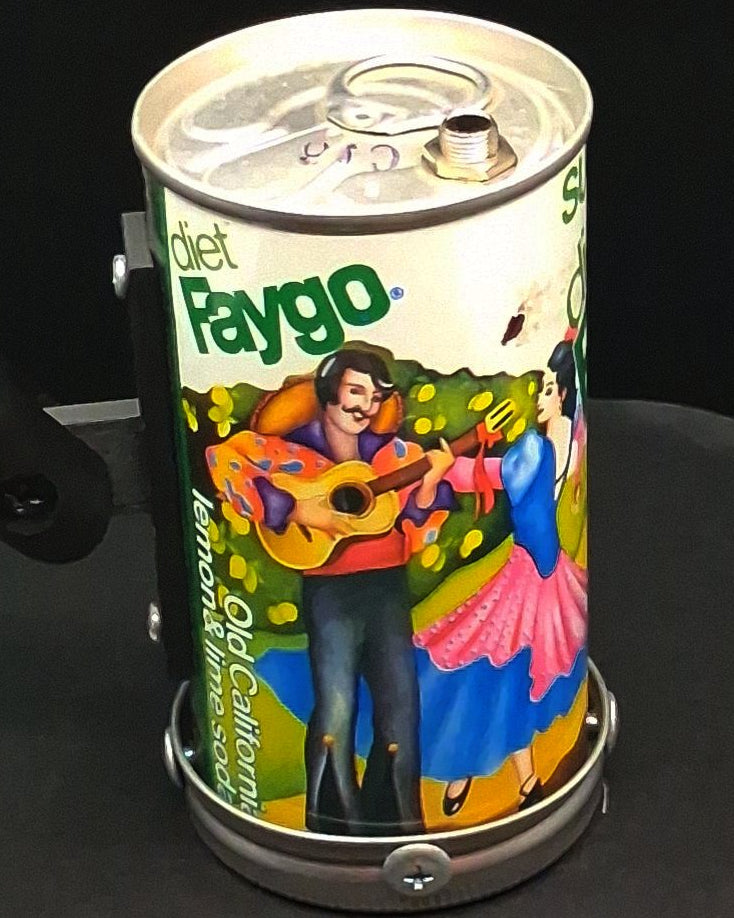 Lo Fi Soda Can Microphone - Faygo California Lemon Lime