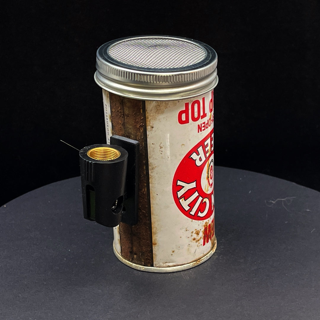 Lo Fi Beer Can Microphone - Snap Top Iron City