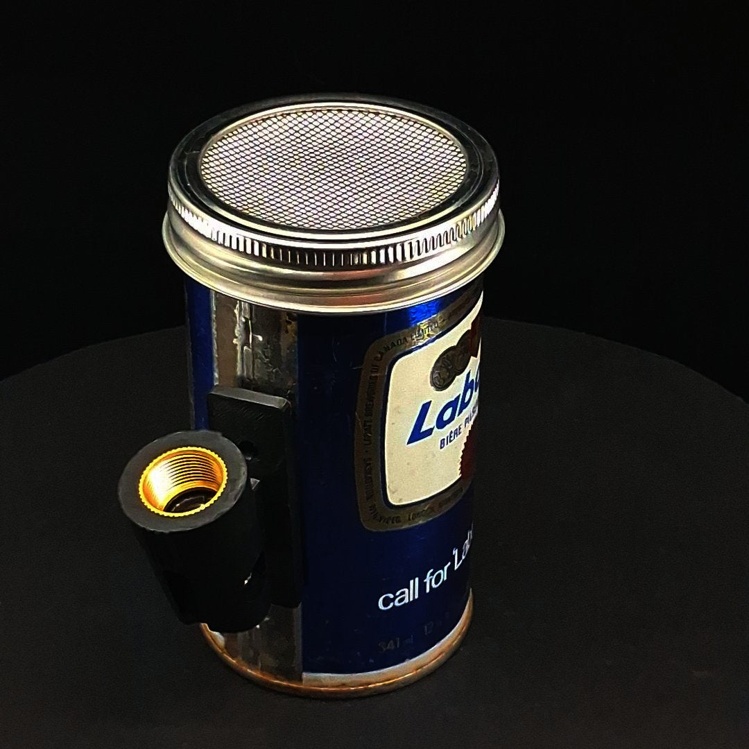 Lo Fi Beer Can Microphone - Canada Blue Labatt's