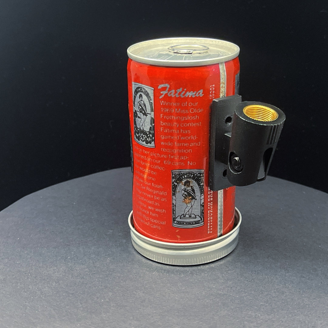Lo Fi Beer Can Microphone - Red Olde Frothingslosh