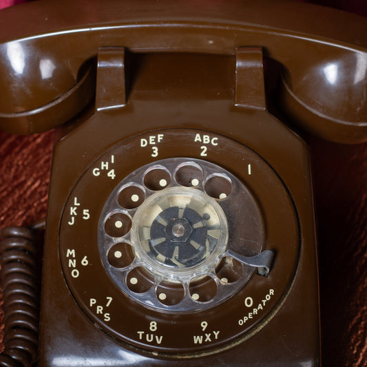 Telephone Microphone - Western Electric 500 Unique, Rare Dark Brown