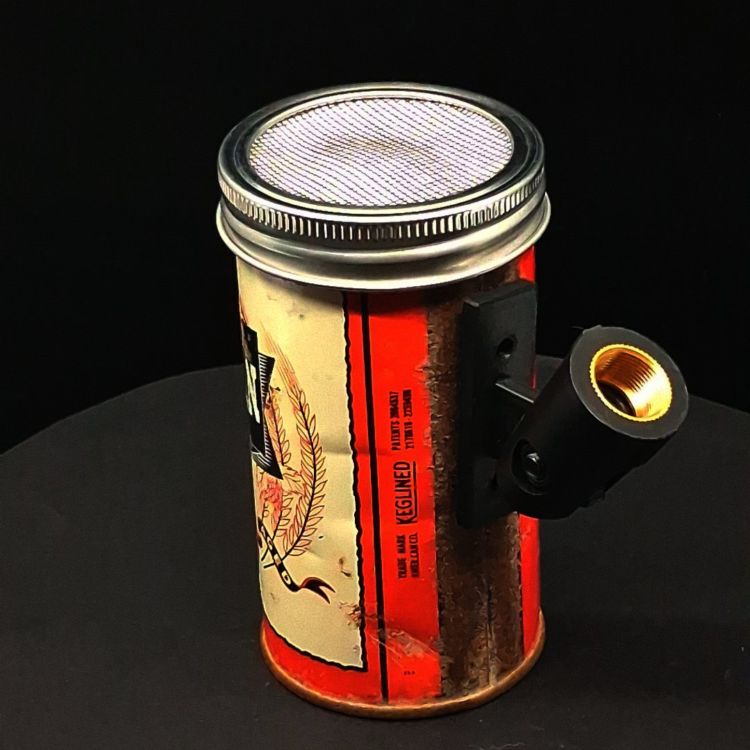 Lo Fi Beer Can Microphone - Old Bohemian