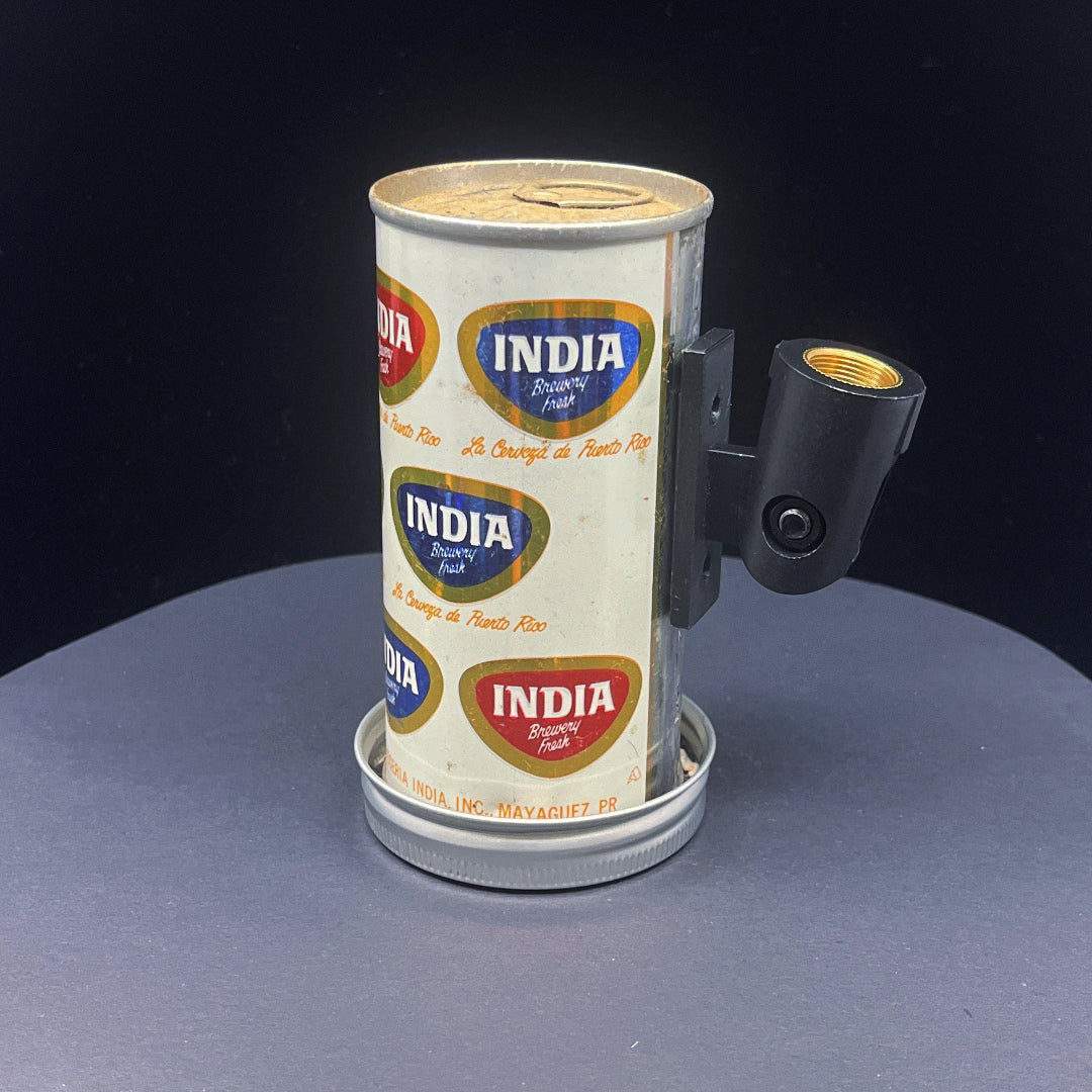 Lo Fi Beer Can Microphone - Puerto Rico India Beer