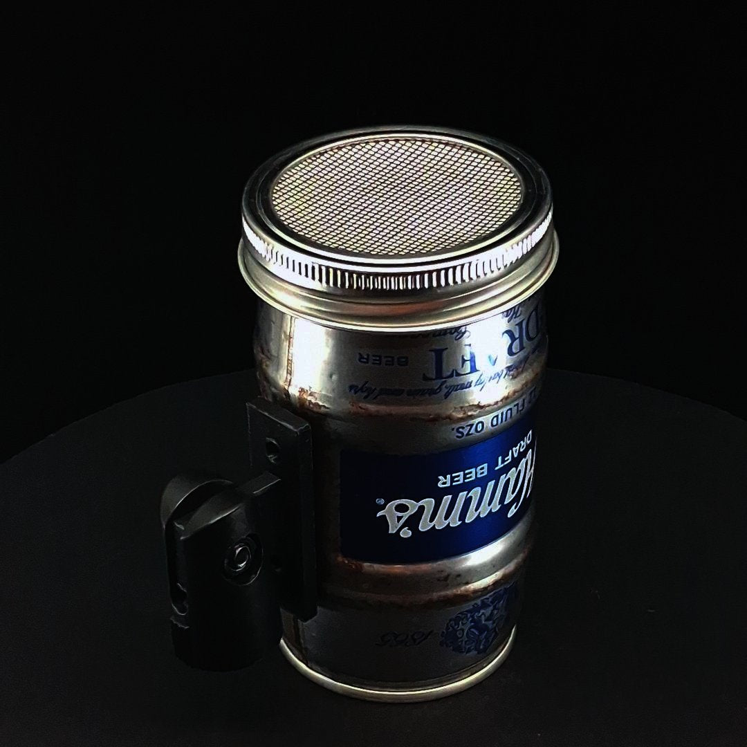 Lo Fi Beer Can Microphone - Hamm's Keg