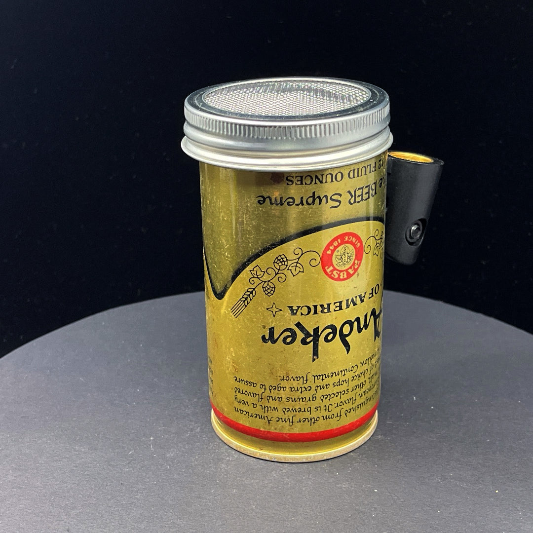 Lo Fi Beer Can Microphone - Pabst Andeker