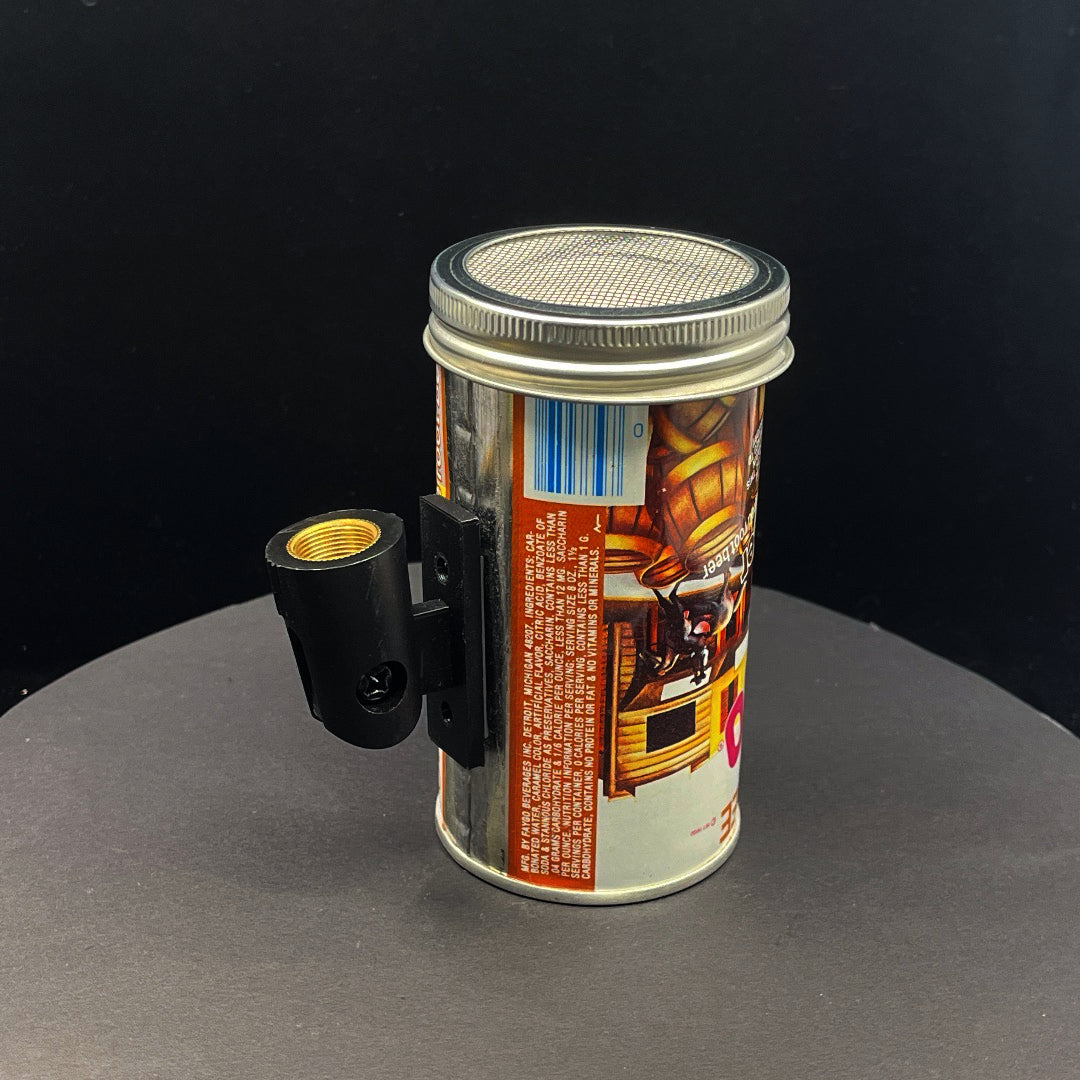 Lo Fi Soda Can Microphone - Faygo Root Beer Cowboy