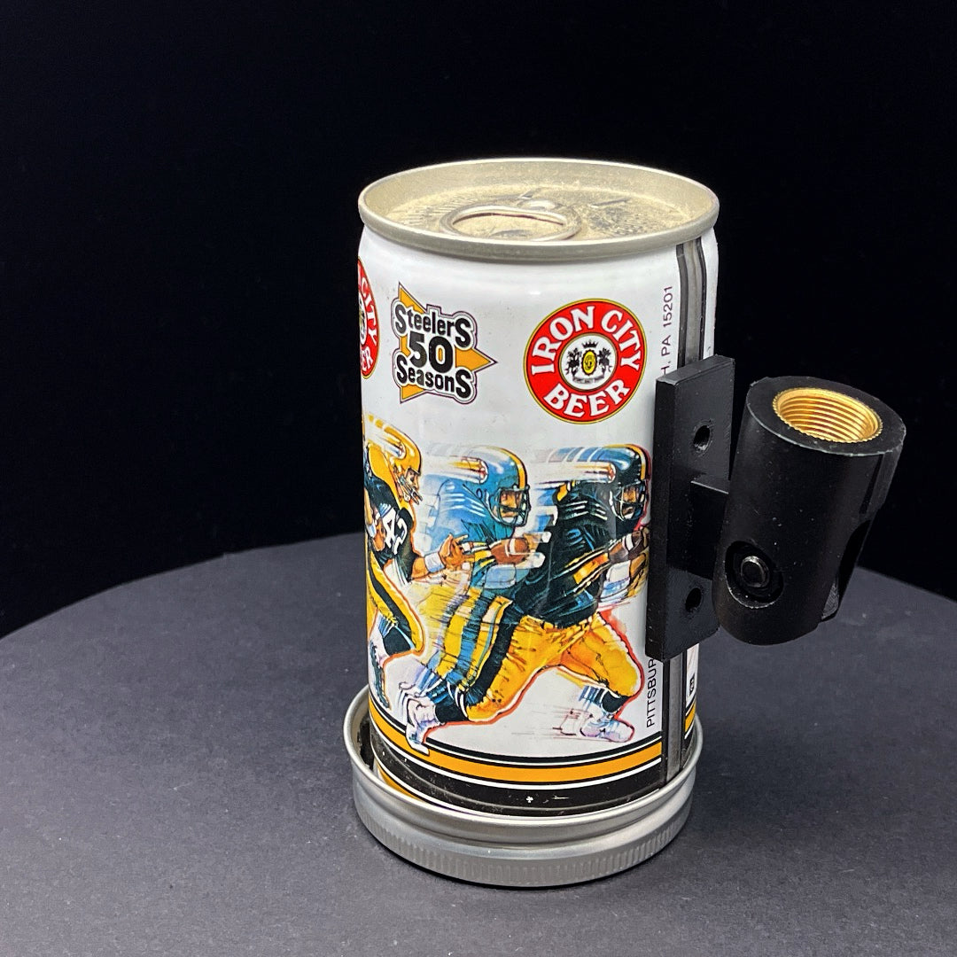 Lo Fi Beer Can Microphone - Pittsburgh Steelers 50 Years