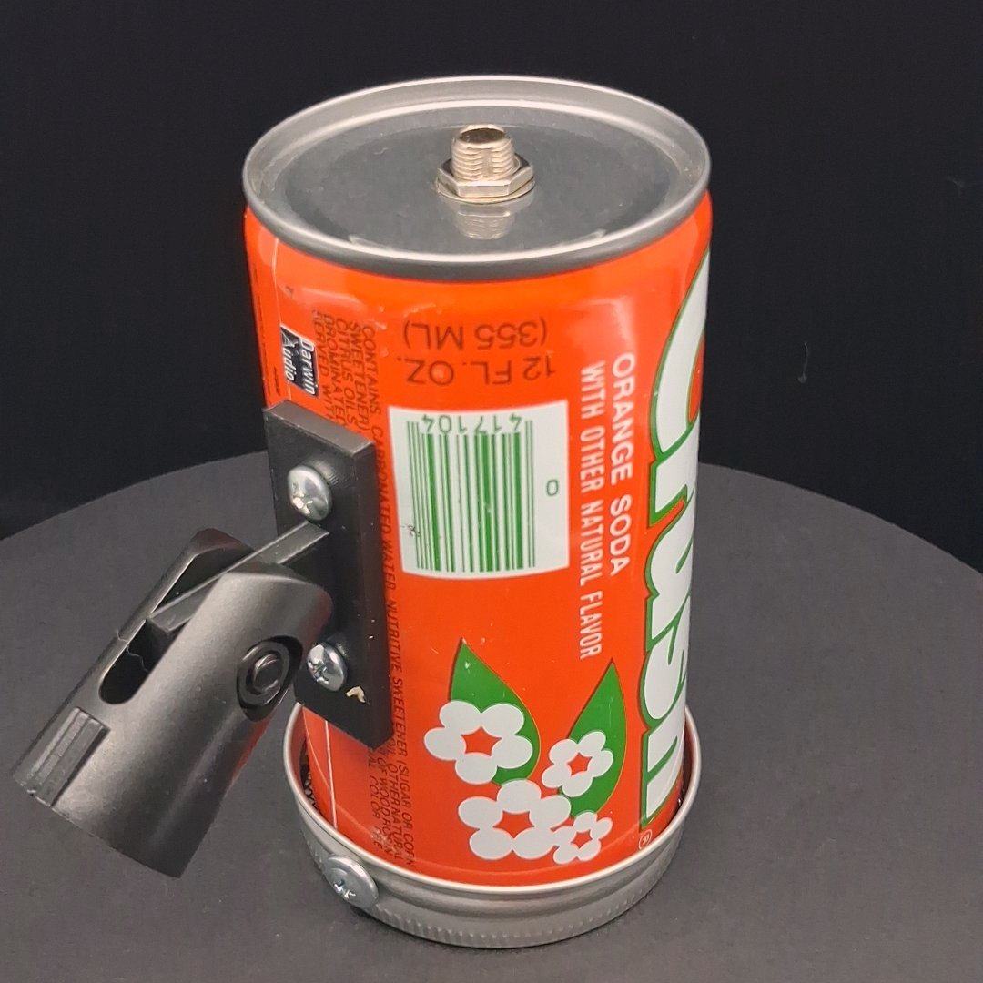 Lo Fi Soda Can Microphone - Orange Crush
