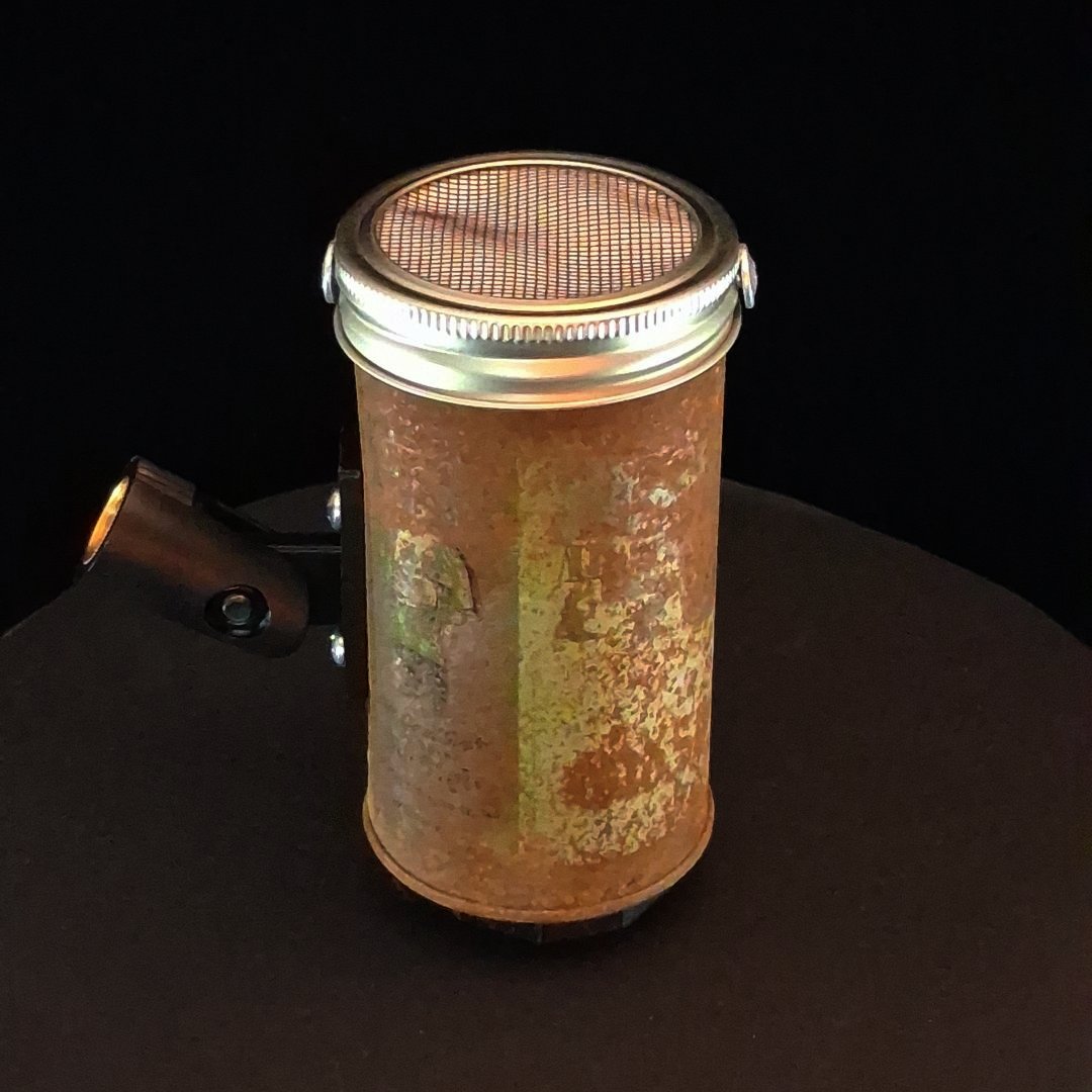 Lo Fi Beer Can Microphone - 1960s Heileman's Old Style