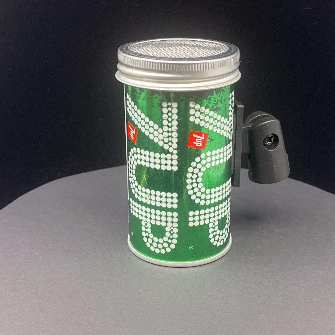 Lo Fi Beer Can Microphone - 7up Indy Car Race