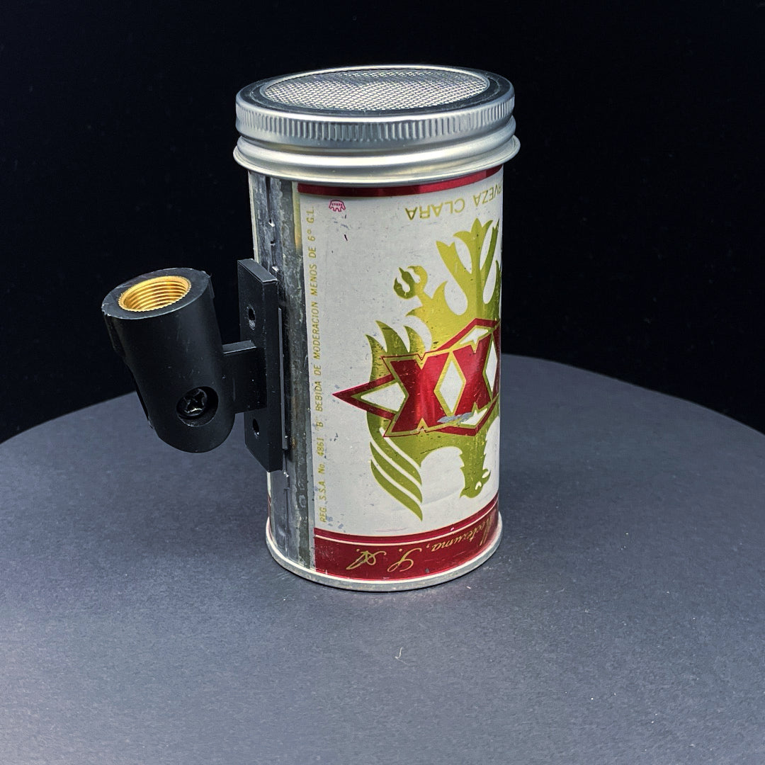 Lo Fi Beer Can Microphone - Tecate White Eagle
