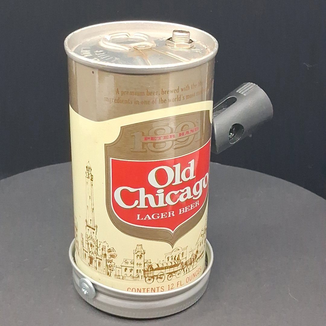 Lo Fi Beer Can Microphone - Light Old Chicago