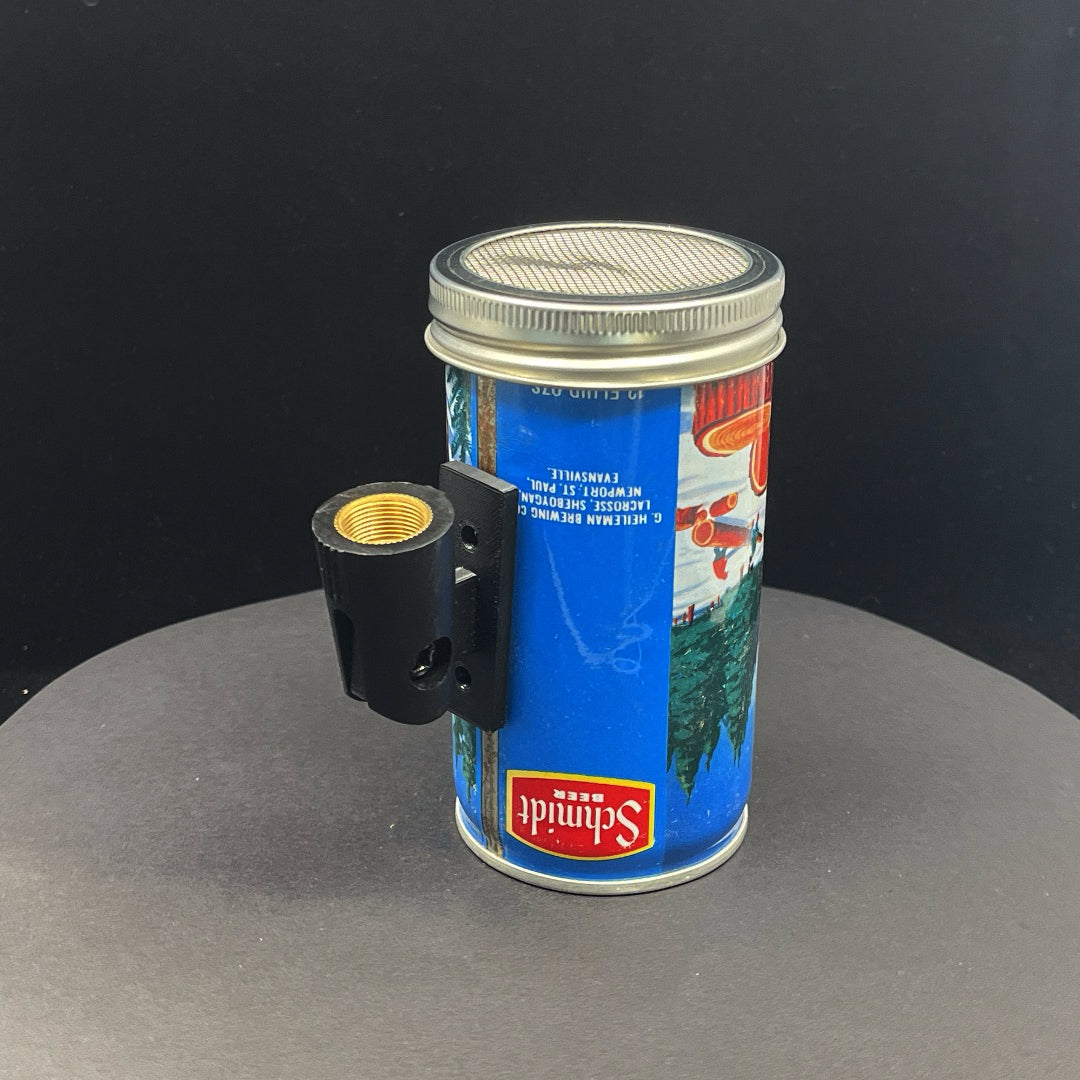 Lo Fi Beer Can Microphone - Schmidt Loggers and Moose