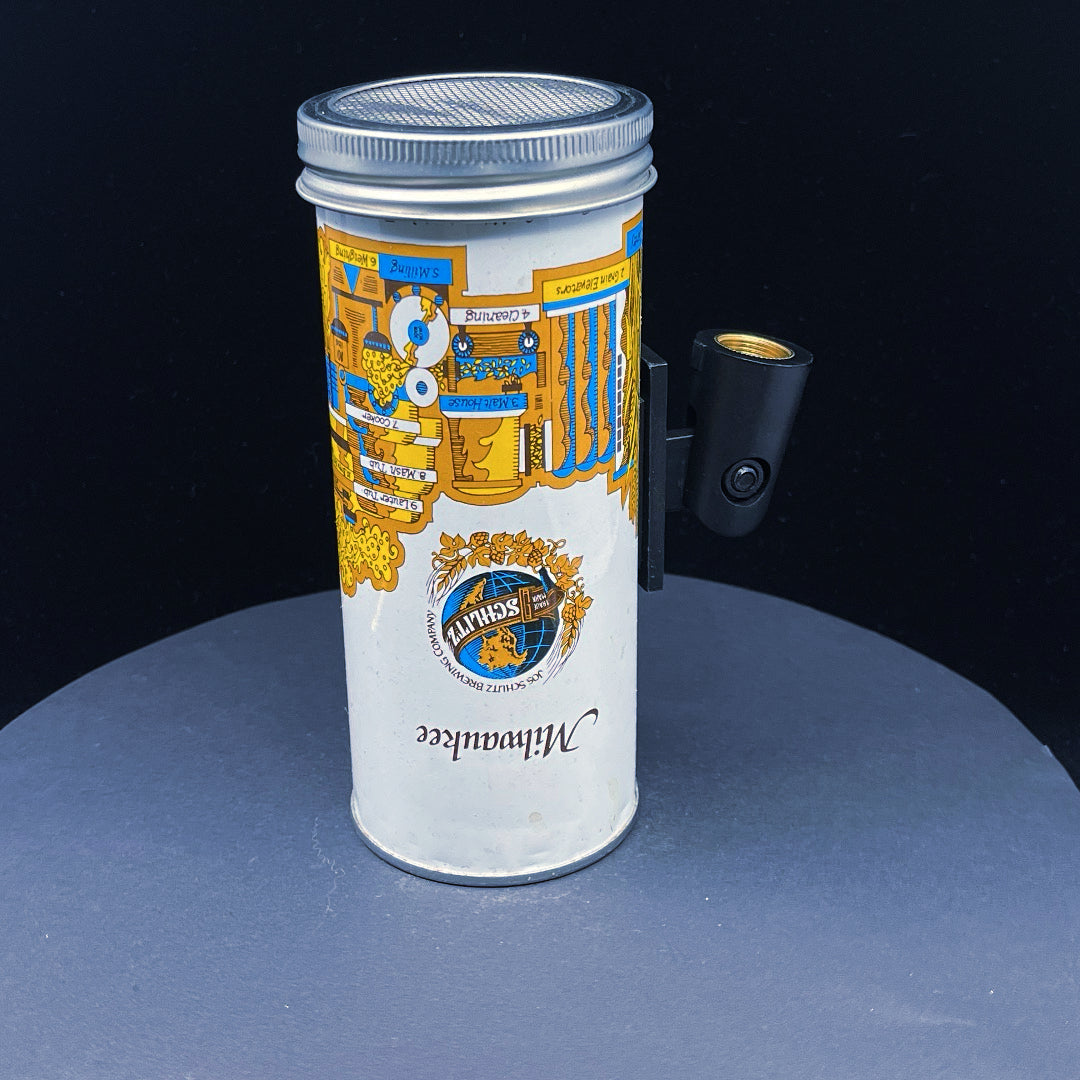 Lo Fi Beer Can Microphone - Schlitz Tallboy