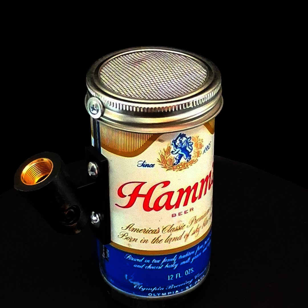 Lo Fi Beer Can Microphone - Hamm's