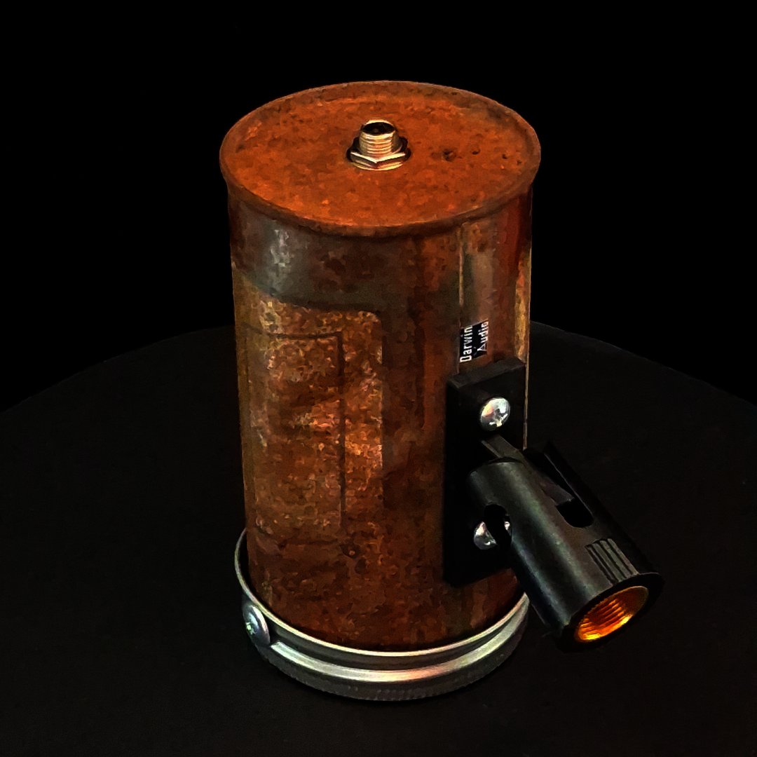 Lo Fi Beer Can Microphone - Rusty Schlitz