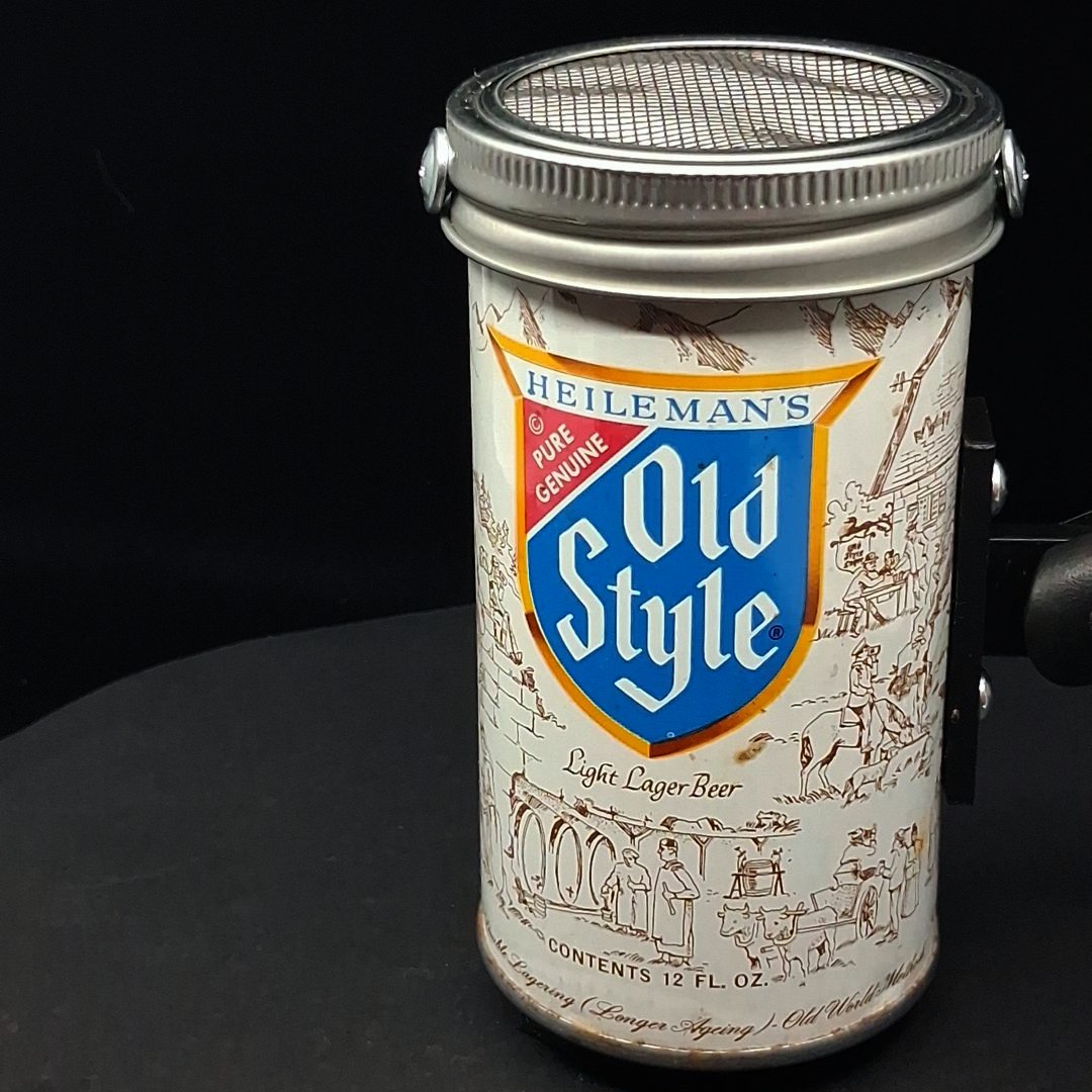 Lo Fi Beer Can Microphone - Heileman's Old Style