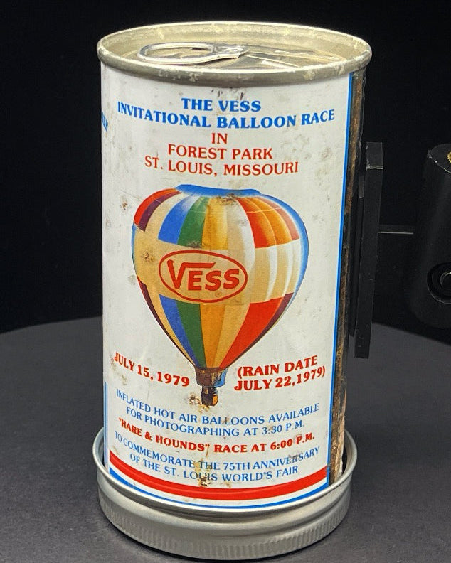 Lo Fi Soda Can Microphone - Vess Hot Air Balloon Cola