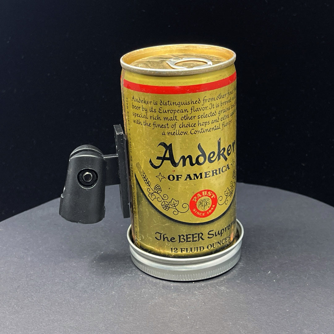 Lo Fi Beer Can Microphone - Pabst Andeker