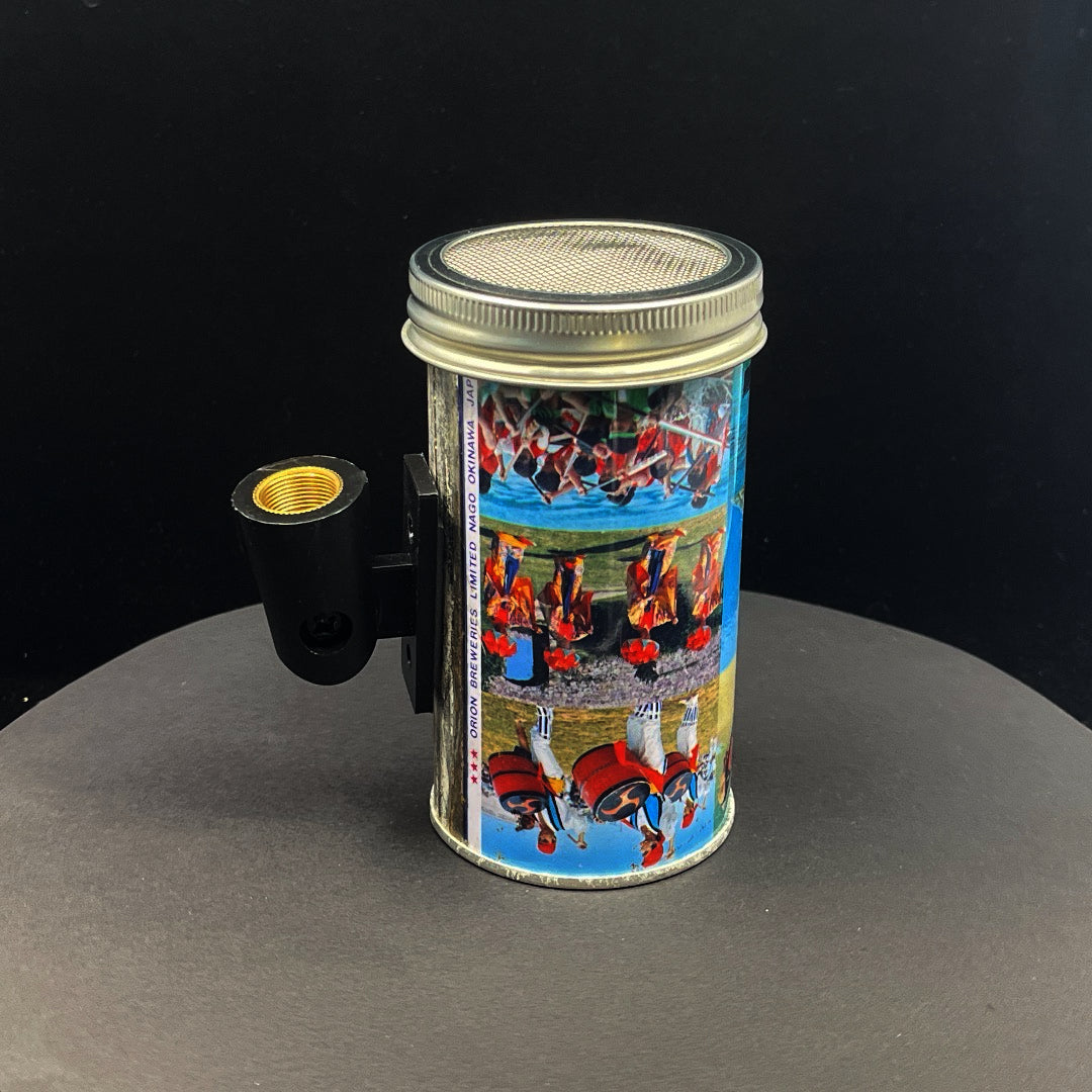 Lo Fi Beer Can Microphone - Japanese Orion Expo 1975
