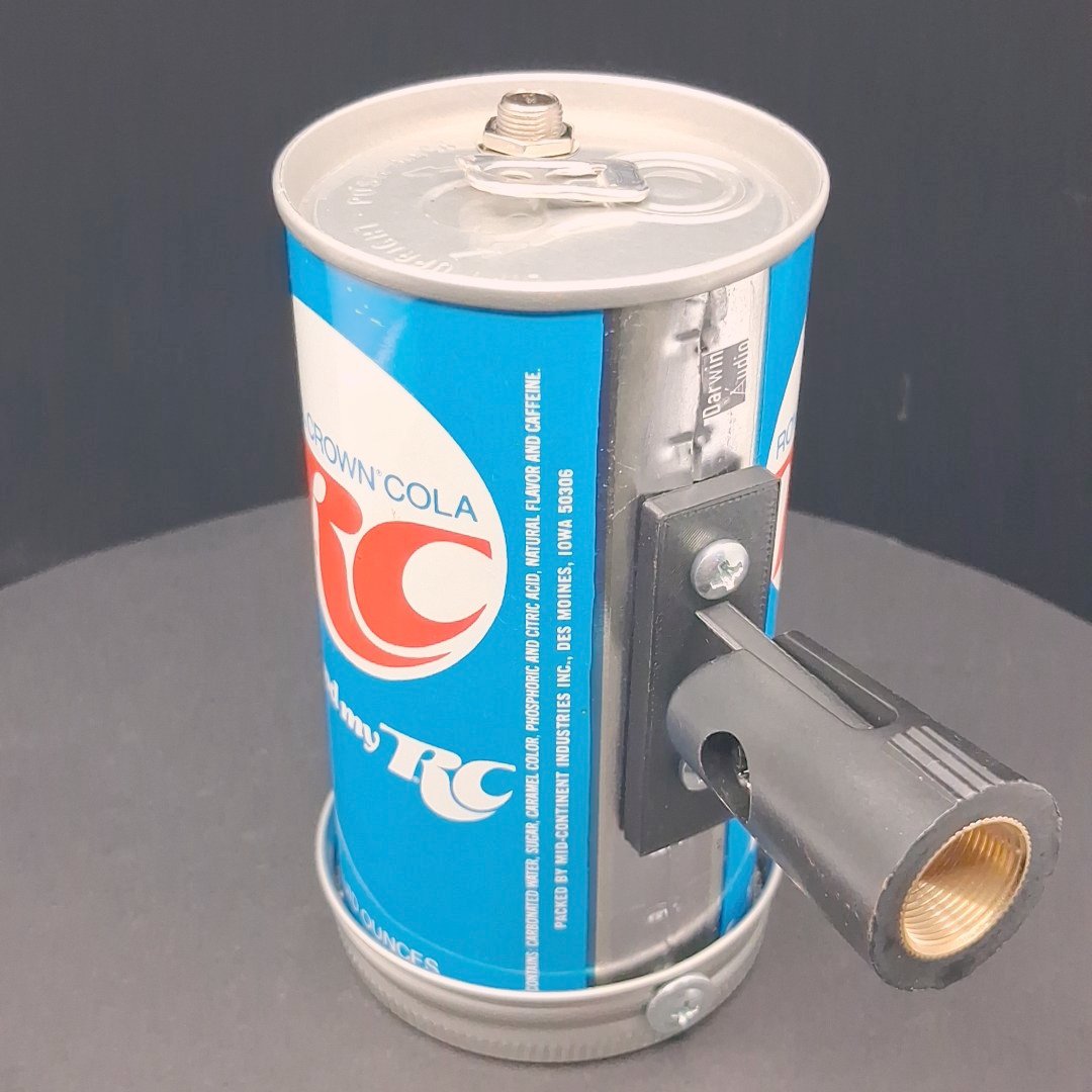 Lo Fi Soda Can Microphone - 1977 RC Cola JC Chicago Cubs