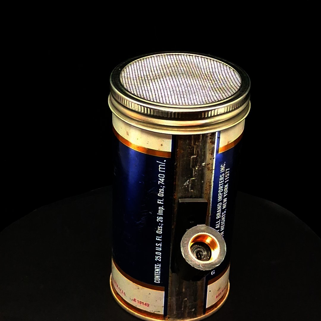 Lo Fi Beer Can Microphone - Gigantic Australian Foster's
