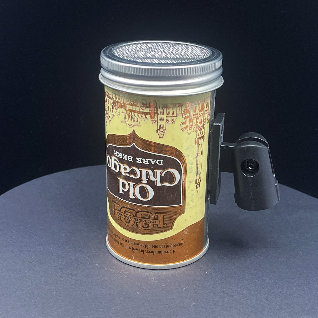 Lo Fi Beer Can Microphone - Dark Old Chicago