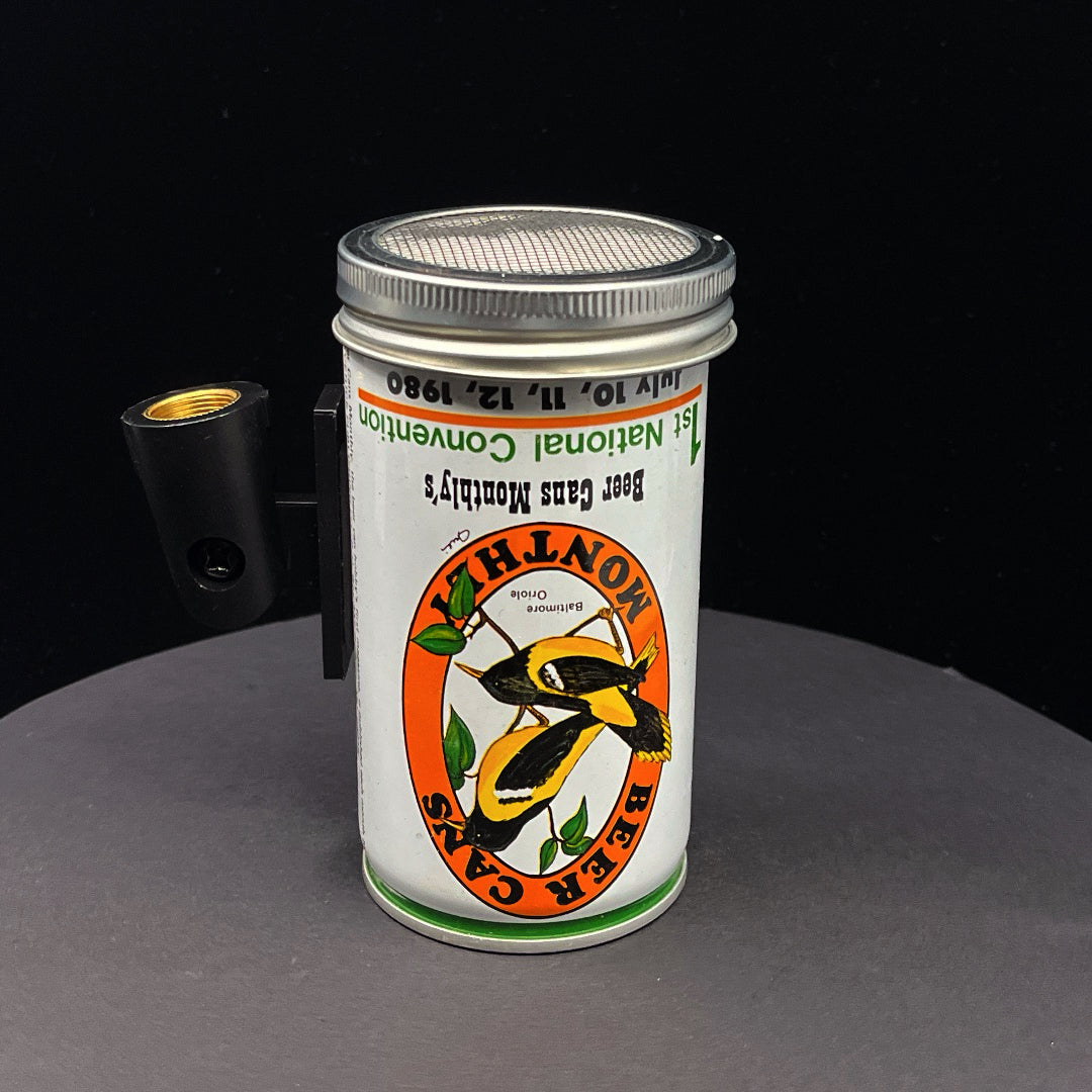 Lo Fi Beer Can Microphone - Bilow Bird Baltimore Oriole