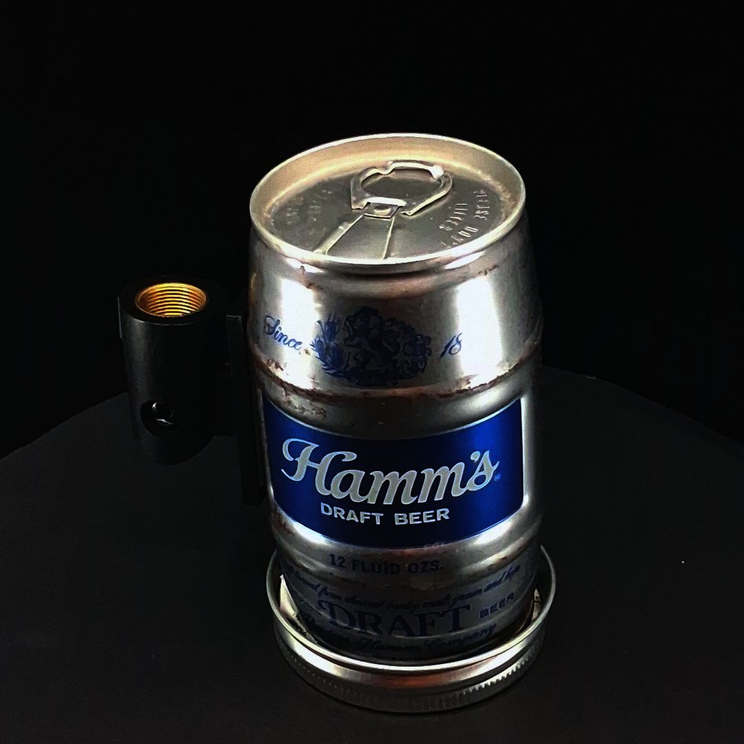 Lo Fi Beer Can Microphone - Hamm's Keg