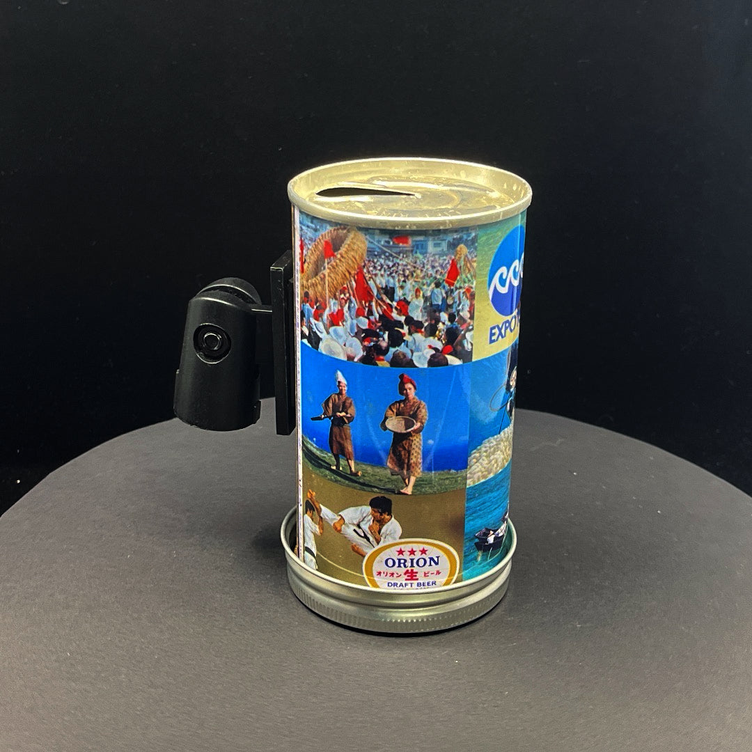 Lo Fi Beer Can Microphone - Japanese Orion Expo 1975