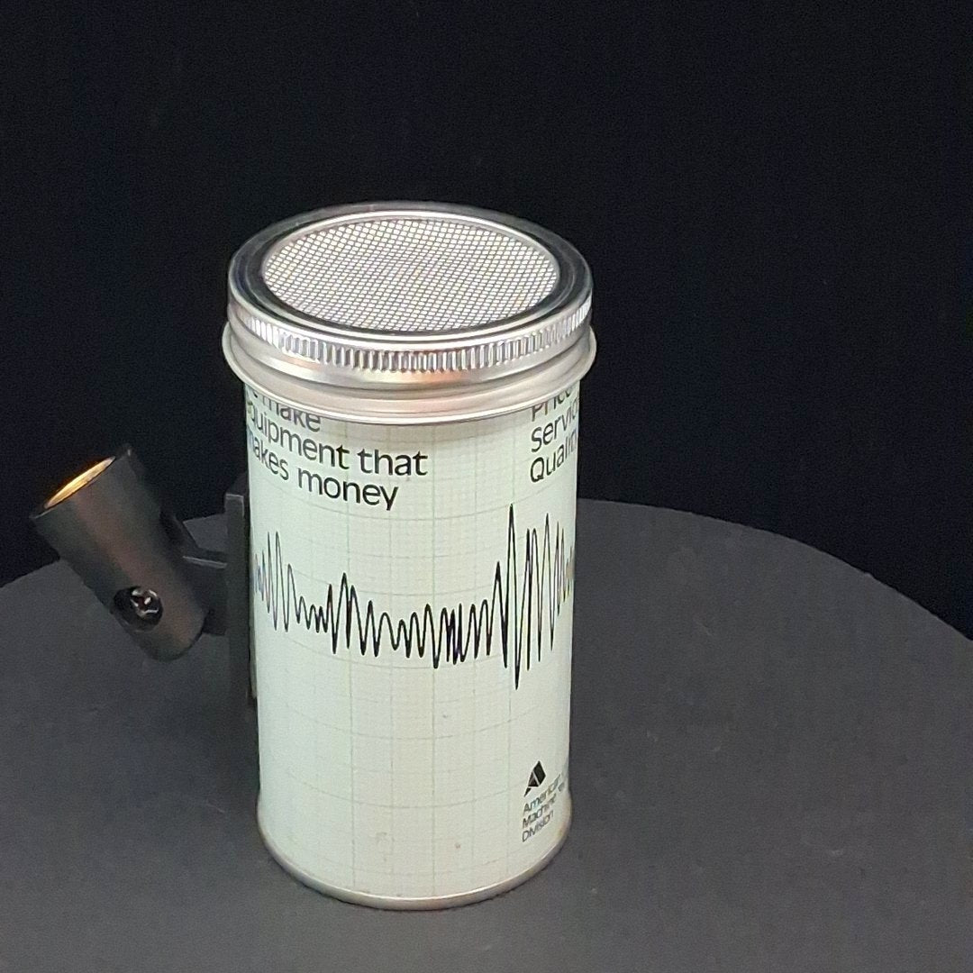 Lo Fi Beer Can Microphone - Soundwaves