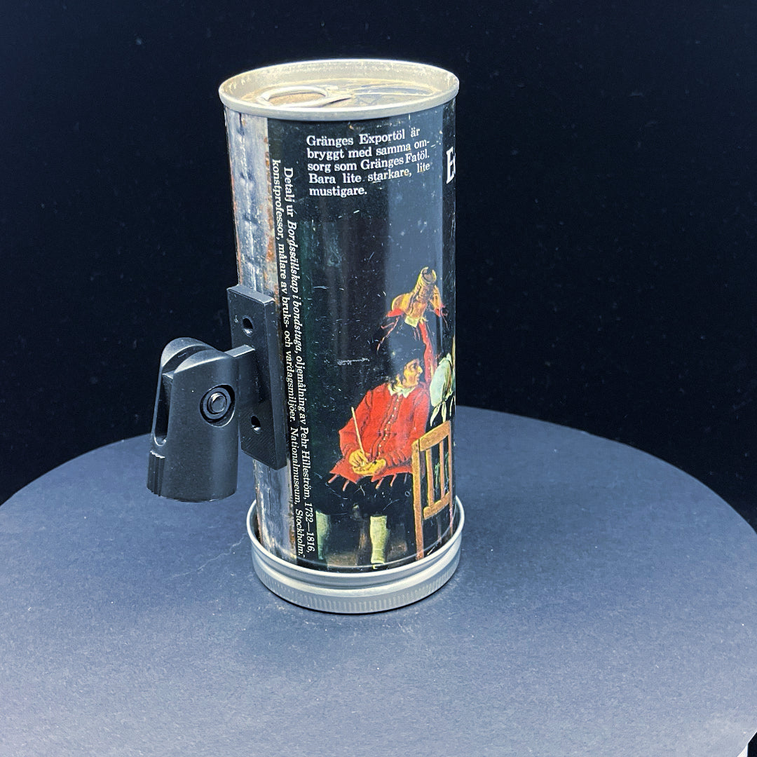 Lo Fi Beer Can Microphone - Sweden Gränges Feast