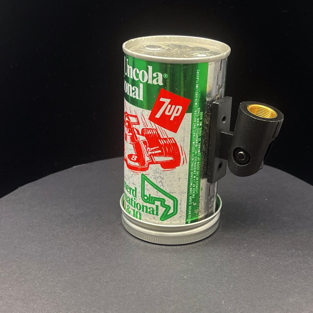Lo Fi Beer Can Microphone - 7up Indy Car Race