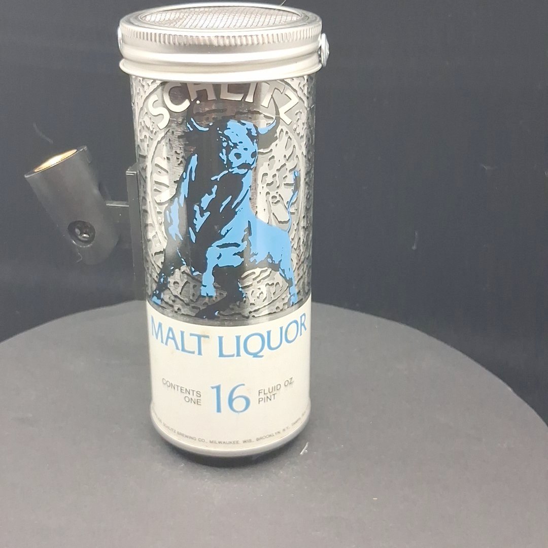 Lo Fi Beer Can Microphone - Blue Bull Tallboy Schlitz