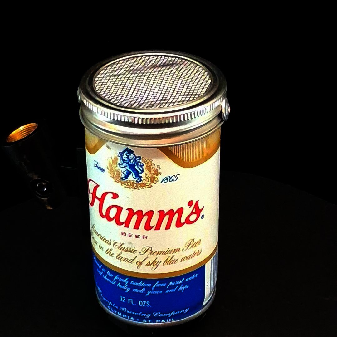 Lo Fi Beer Can Microphone - Hamm's