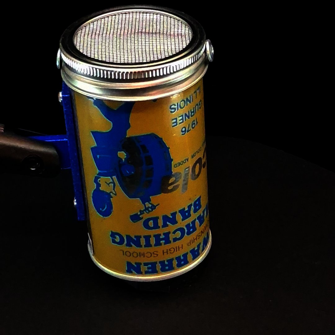 Lo Fi Soda Can Microphone - Illinois Marching Band