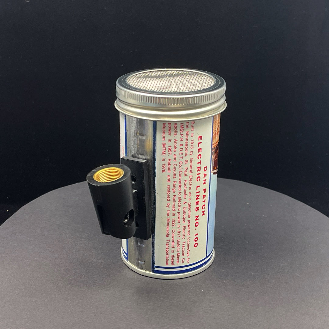 Lo Fi Beer Can Microphone - Railfans Train