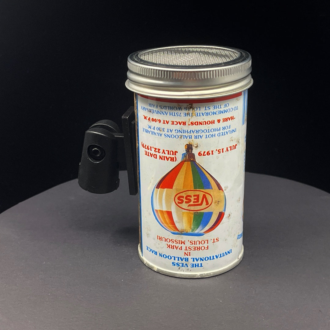 Lo Fi Soda Can Microphone - Vess Hot Air Balloon Cola