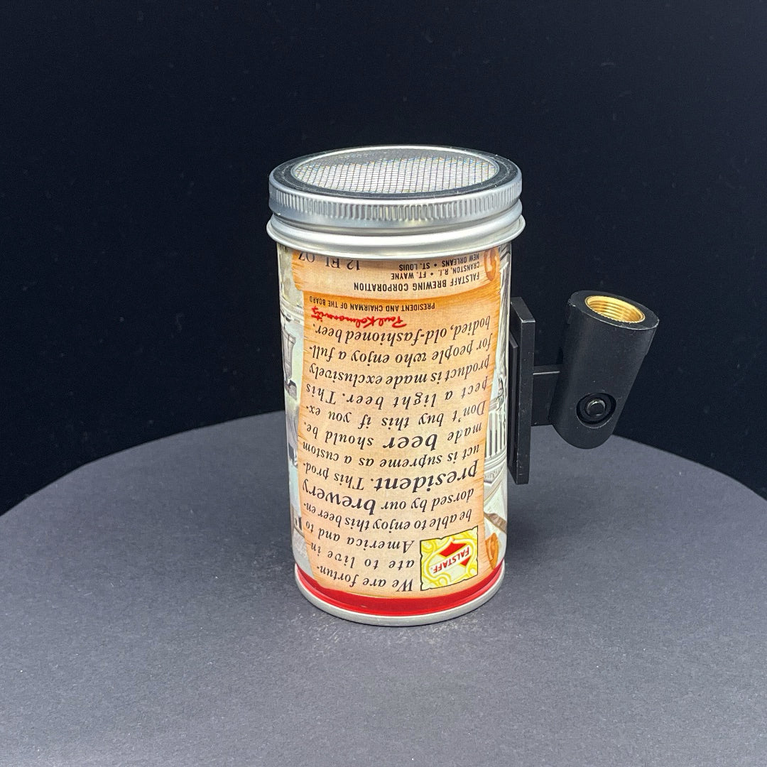 Lo Fi Beer Can Microphone - Falstaff George Washington