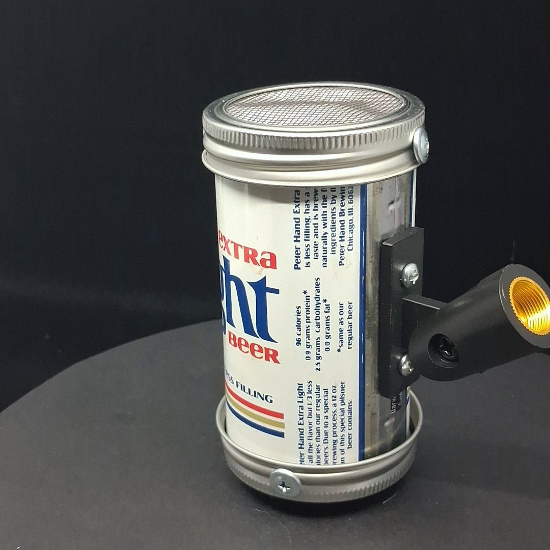 Lo Fi Beer Can Microphone - Chicago Peter Hand Light