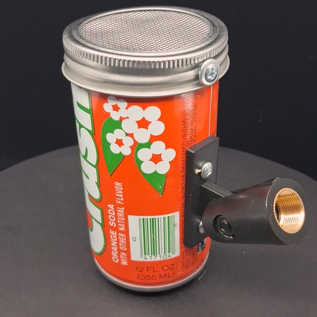 Lo Fi Soda Can Microphone - Orange Crush