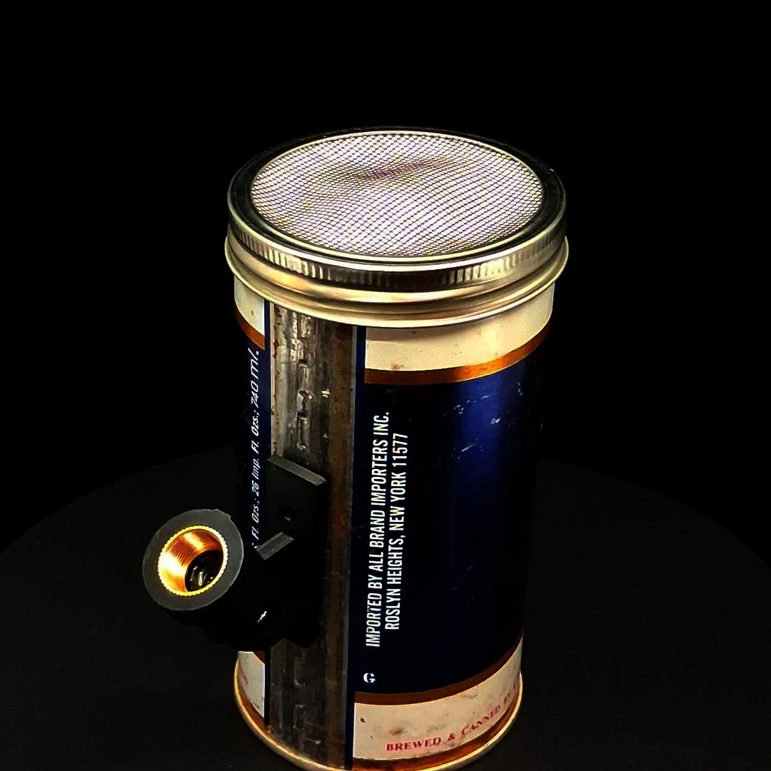 Lo Fi Beer Can Microphone - Gigantic Australian Foster's