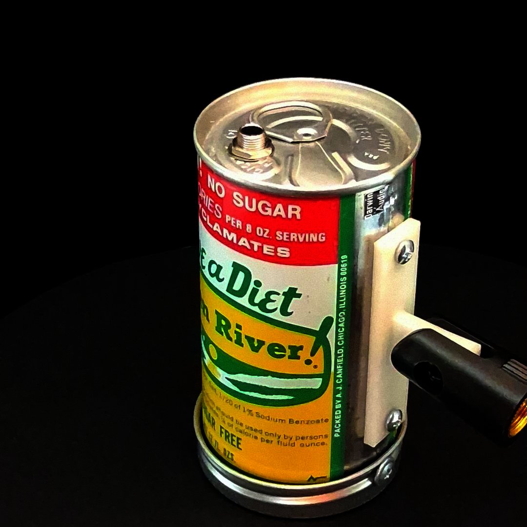 Lo Fi Soda Can Microphone - Chicago Green River